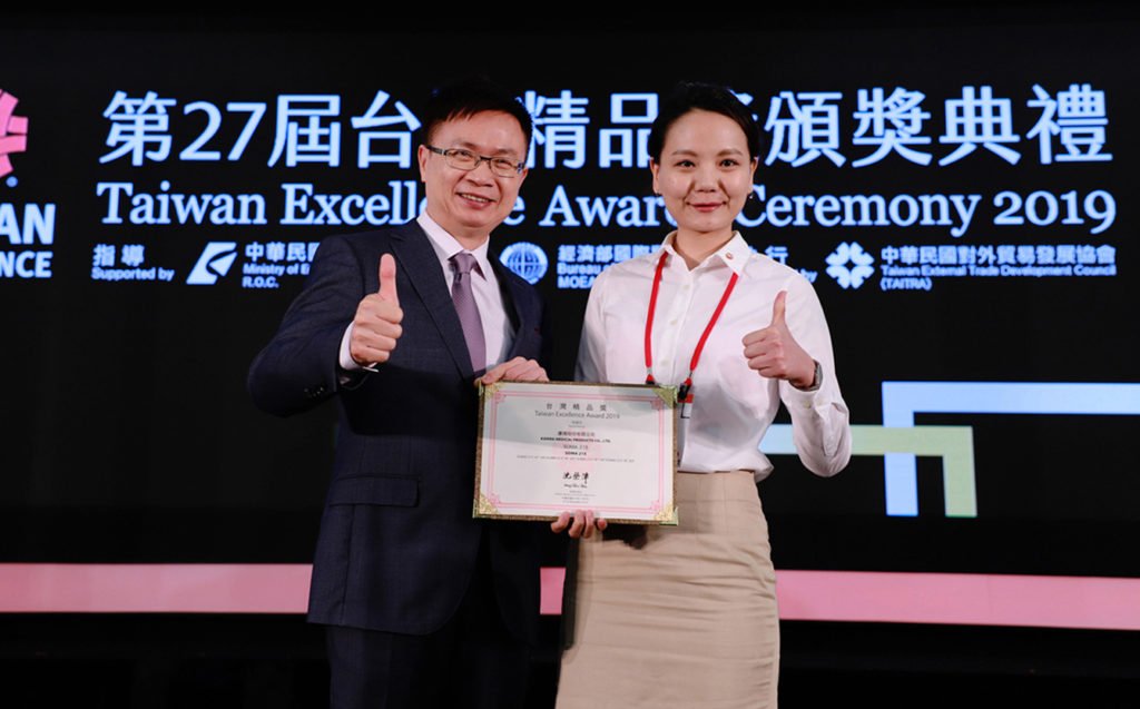 SOMA 215 ได้รับรางวัล Taiwan Excellence Award 2019