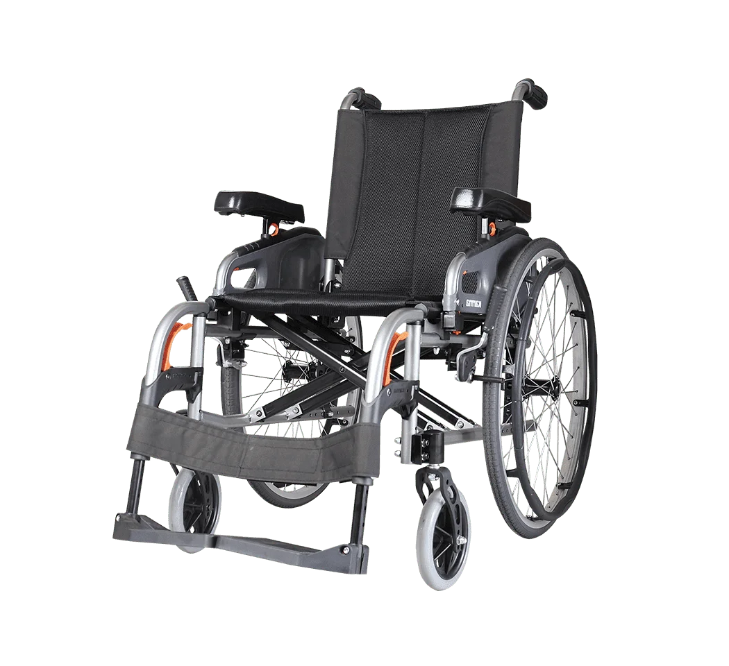 Power Wheelchair Elevating Legrest Bracket with Hemi Spacing - Med