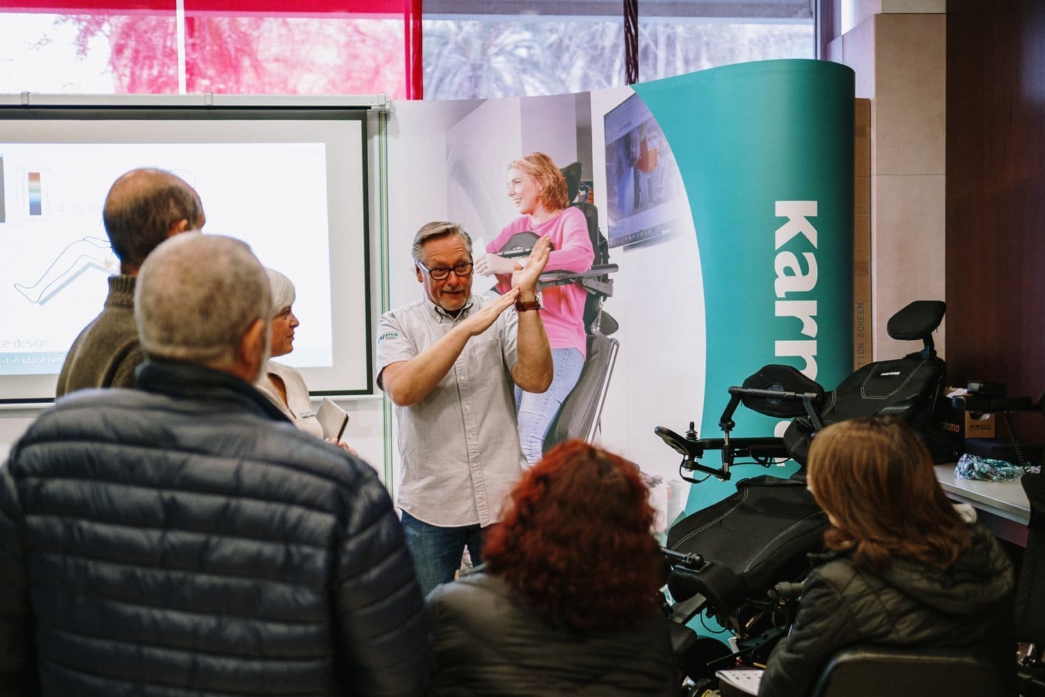 Highlight of Standing Wheelchair Event in Spain