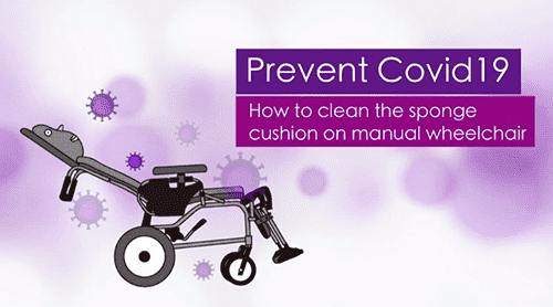 Coronavirus Prevention – How to Clean your Wheelchair's Sponge Cushion