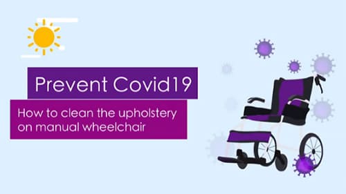 Coronavirus Prevention – How to Clean your Wheelchair Upholstery
