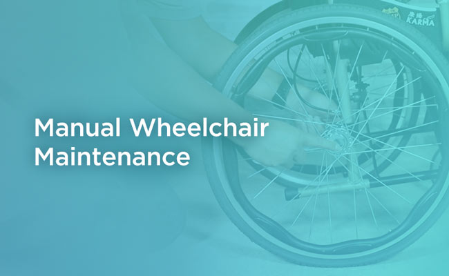 Manual Wheelchair Maintenance