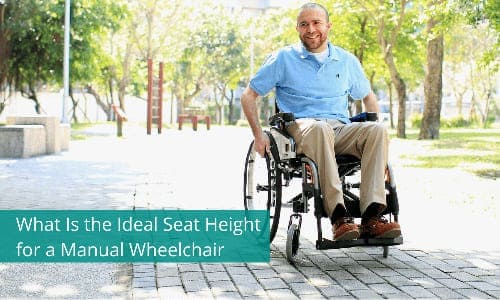 What Is the Ideal Seat Height for a Manual Wheelchair