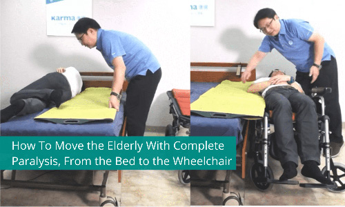 How To Move the Elderly With Complete Paralysis, From Bed to Wheelchair