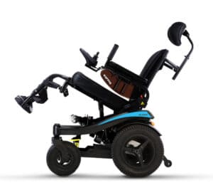 New Blzer power wheelchair tilt-in-space