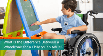 What Is the Difference Between a Wheelchair for a Child Versus an Adult?