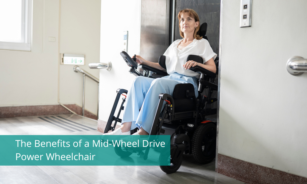 KARMA Top-Line Mid-Wheel Drive Power Wheelchairs