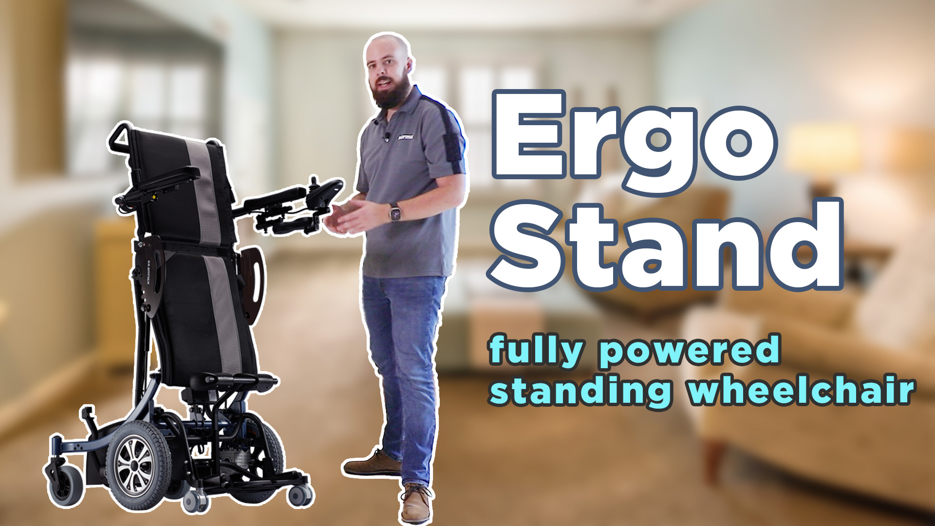 Ergo Stand - Power Wheelchair with Power Standing Function